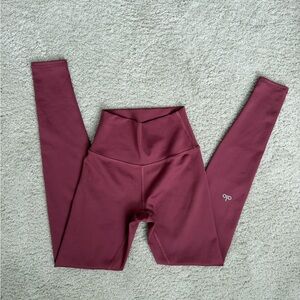 ALO Yoga High-Waisted Rose Leggings